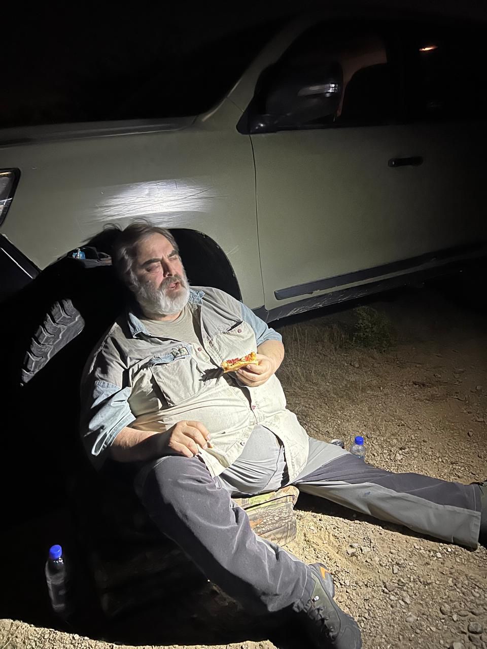 Al llegar al coche el primer dia  sin fuerzas ni para masticar